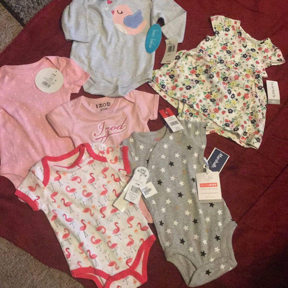 Bundle of baby  girl clothes